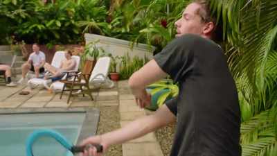 Will is obviously trying to
ruin my chances with Coco. - FBOY Island NZ