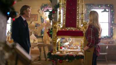 Will Santa Claus have his throne
when he comes to town? - Christmas on Windmill Way