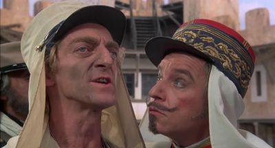 Will you shut up I'm afraid I can't answer that question Sir - The Last Remake of Beau Geste