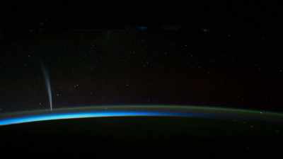 WILL SMITH: Mostly the stuff
up there is pretty small, - One Strange Rock
