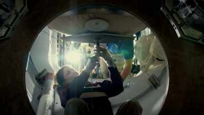 WILL SMITH: Nicole didn't
set out to fly on the ISS, - One Strange Rock