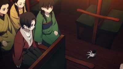 Will sometimes wake unexpectedly
from sensing a demon. - Demon Slayer -Kimetsu no Yaiba- The Movie: Mugen Train
