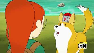 Will you take me with you so
that I may help save Corginia? - Infinity Train