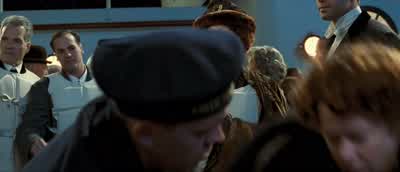 Will the lifeboats be seated according to classI hope they're not too crowdedOh Mother shut upDon't you understandThe water is freezing and there aren't enough boatsNot enough by halfHalf the people on this ship are going to dieNot the better halfCome on - Titanic