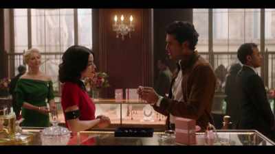 Will you try this on for me
so I can see how it looks? - Katy Keene