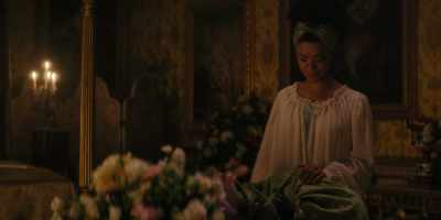 Will you watch me sleep, Brimsley? - Queen Charlotte: A Bridgerton Story
