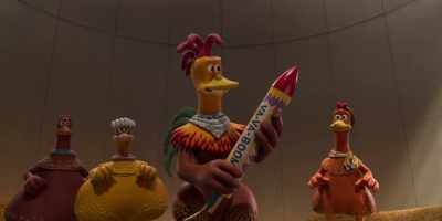 Will this work? [grunts] - Chicken Run: Dawn of the Nugget