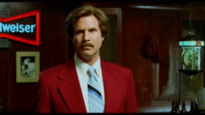 Will you follow me again? - Anchorman: The Legend of Ron Burgundy