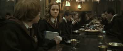 Will you stop eating? - Harry Potter and the Half Blood Prince