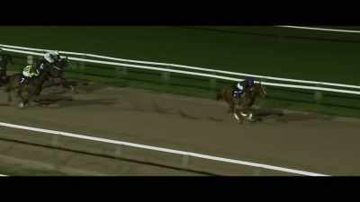 William Buick's
looking round, he's five clear - Horsepower