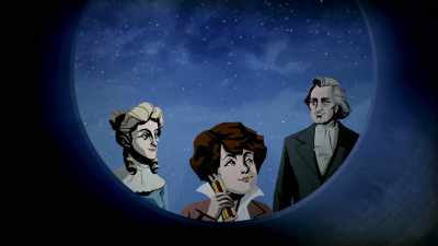 WILLIAM: No, son,
it's a new moon. - Cosmos: Possible Worlds