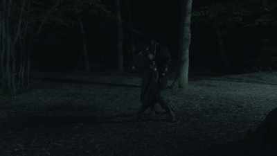 [William yells]
[swords clanging] - Witch