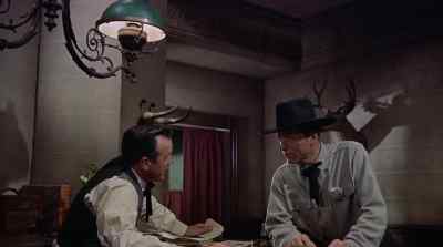 - Wilson live here?
- Why, no, sir. - Gunfight at the O K  Corral