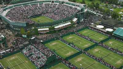 Wimbledon is the world's
oldest tournament, - Roger Federer: A Champions Journey
