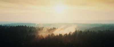 (wind blowing)
(brooding music) - Sunrise