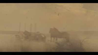 [wind blowing fiercely] - Billy the Kid