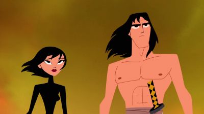 (WIND BLOWING) - Samurai Jack
