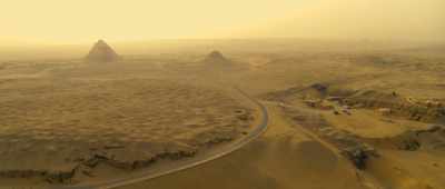 [wind blowing] - Secrets of the Saqqara Tomb