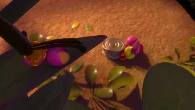 [wind chimes ring] - Larva Family