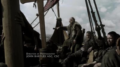 (wind gusts, waves crash) - Vikings