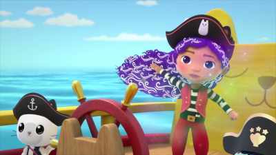 Wind hair! - Gabby's Dollhouse