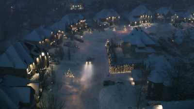 [wind howling] - Home Sweet Home Alone