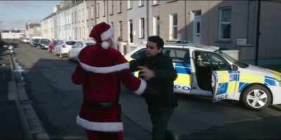 Wind your neck in.
You're booked! - The Heist Before Christmas