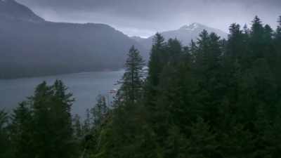 [ Wind whistling,
ground rumbling ] - The Alaska Triangle