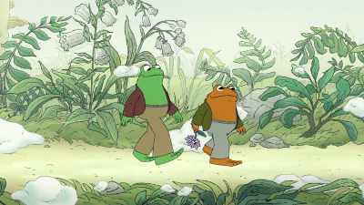 [wind whistling] - Frog and Toad