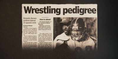 - Windham excelled and was
named an All-American - Bray Wyatt: Becoming Immortal