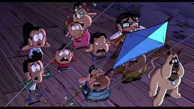 [winds whooshing] - The Casagrandes Movie