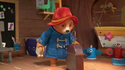 Windsor Gardens,
with the green front door. - The Adventures of Paddington