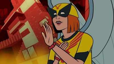 ♪ Wings of fire,
unique like pearls ♪ - Birdgirl
