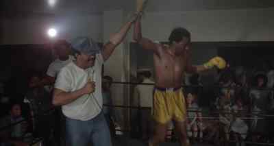 Winner by knock down, five seconds
in the first round. - Penitentiary