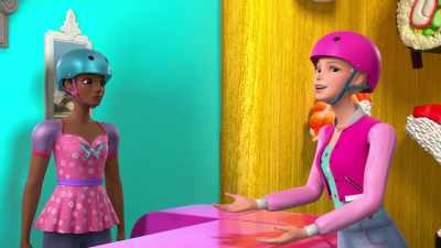 Winning that trophy for
your parents is so important - Barbie: A Touch of Magic