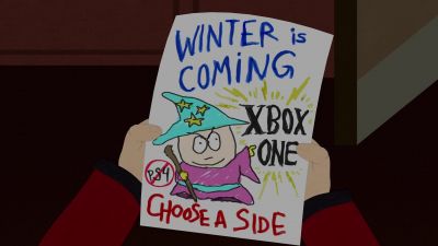 "Winter is coming. - South Park