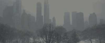 Winter in the city really is beautiful. - Black Beauty