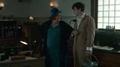 - Wipe that drool off your chin - Frankie Drake Mysteries