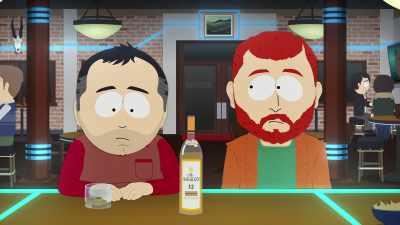 ♪ Wish I could
go back to the present ♪ - South Park: Post COVID: The Return of COVID