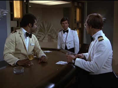 Wish me luck?
- Good luck. - The Love Boat