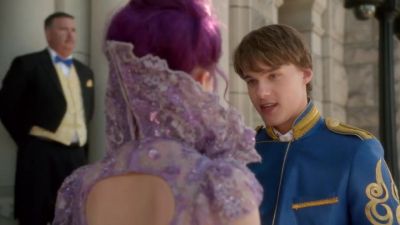       -WISH ME LUCK.
      -(man clears throat) - Descendants