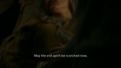 [WITCH SPEAKING IN OLD NORSE] - Vikings