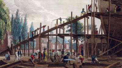 With 6,000 residents,
Philadelphia was now - Benjamin Franklin