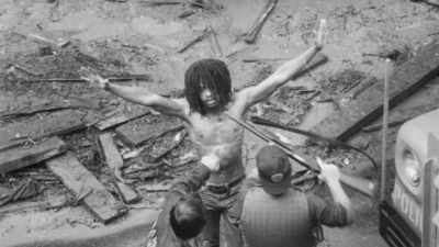 ...with a cartridge
case in one hand... - 40 Years a Prisoner