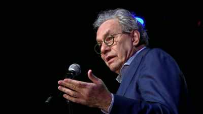 "With a chick-chick here
and a chick-chick there." - Lewis Black: Thanks for Risking Your Life