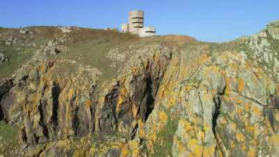 With a coordinated system
of locating - Secret Nazi Ruins