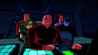 With a flip of this switch, - Justice League Action