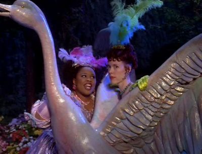 With a frilly sort of air - Cinderella