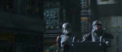 With a haul like this,
Cid will owe us for a change. - Star Wars: The Bad Batch