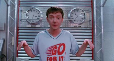 With a monumental case of Mr Floppy - Human Traffic